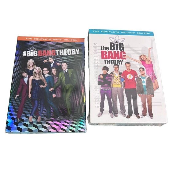 Big Bang Seasons 1,2 & 6 Sealed- brand new - Picture 1 of 6